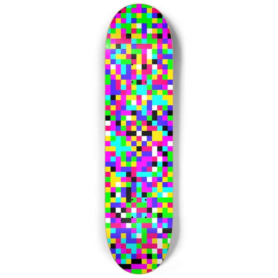 Pixel Custom Skateboard