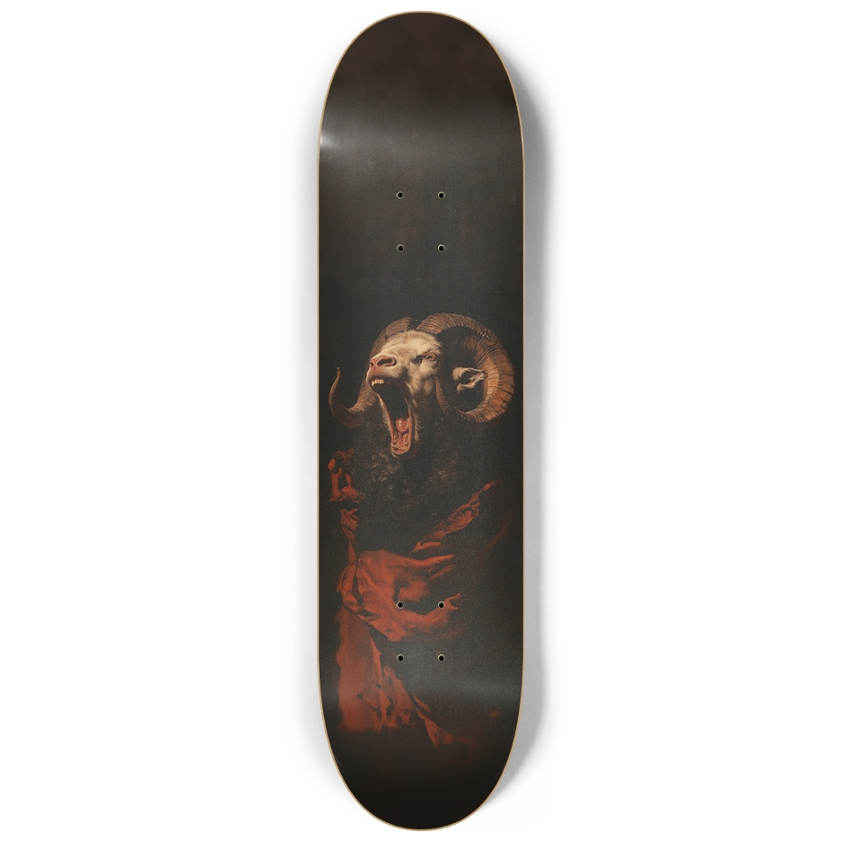 Screaming Goat Custom Skateboard