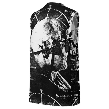 Punk Flyer Recycled unisex basketball jersey