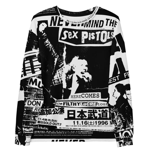 Punk Flyer Unisex Sweatshirt