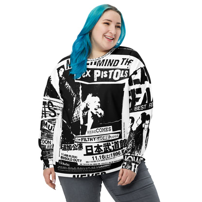 Punk Flyer Unisex Sweatshirt