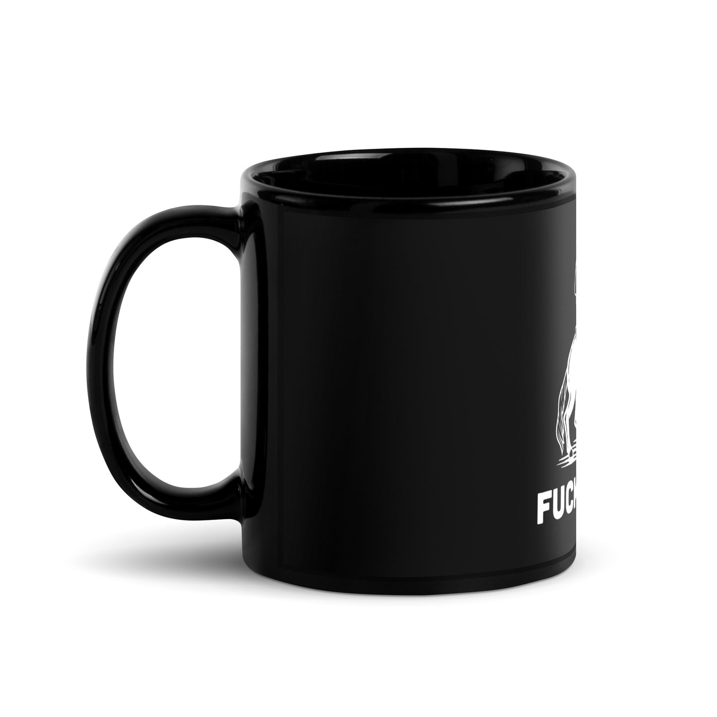 F*ck Ya'll Black Glossy Mug