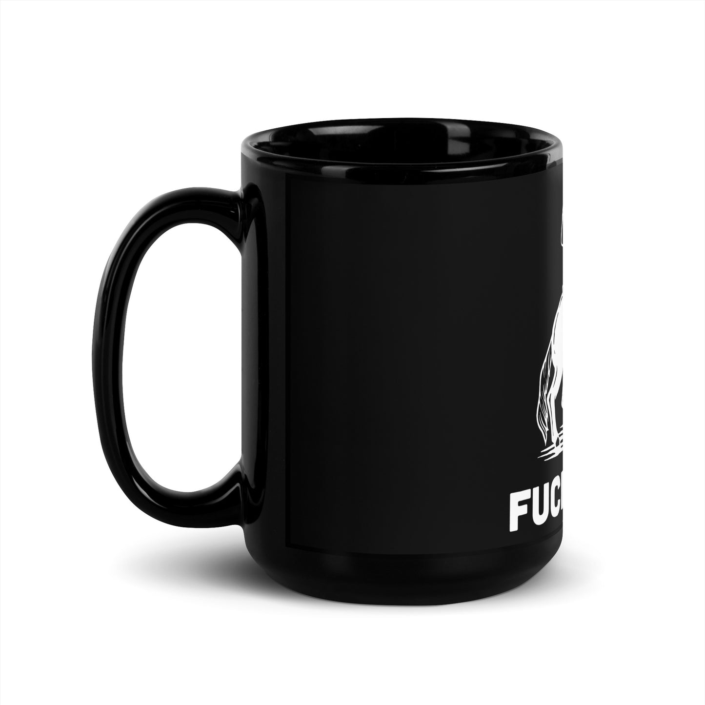 F*ck Ya'll Black Glossy Mug