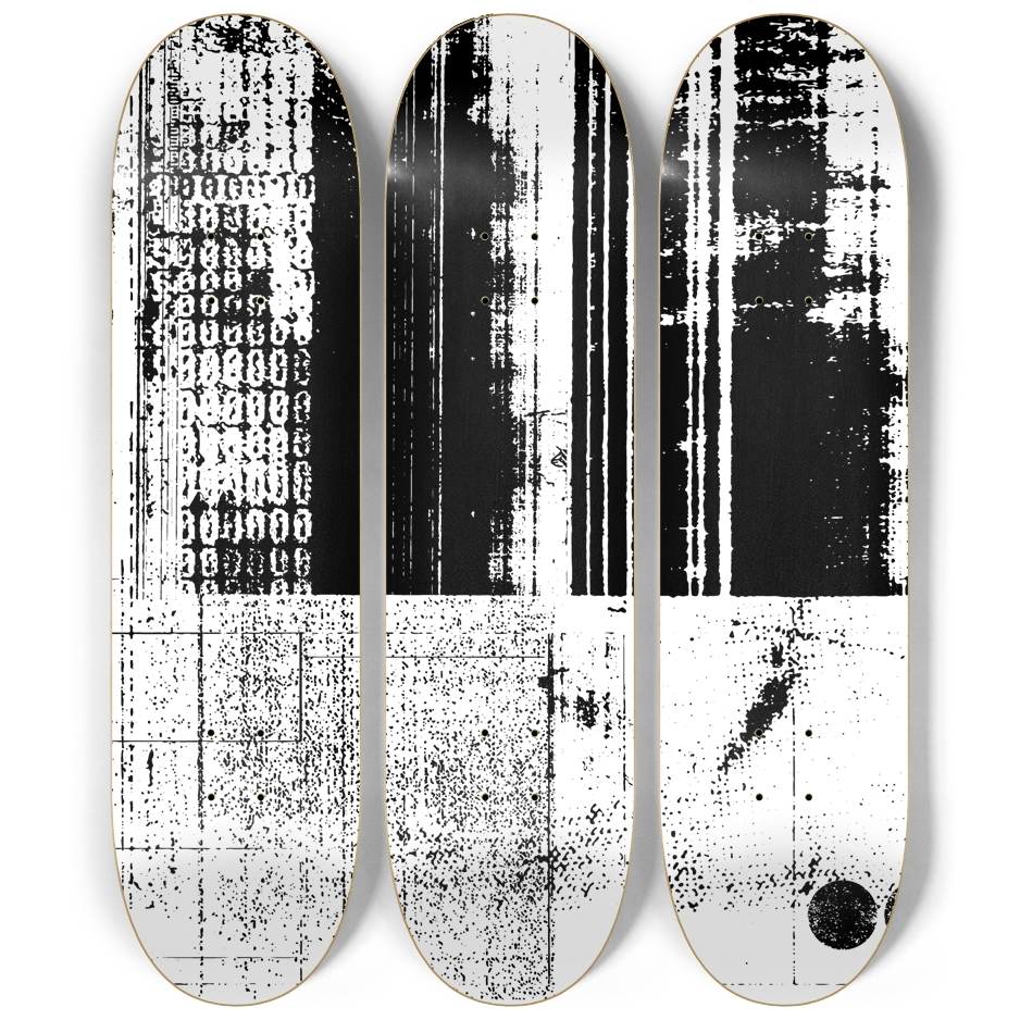 Abstract Skateboard Series