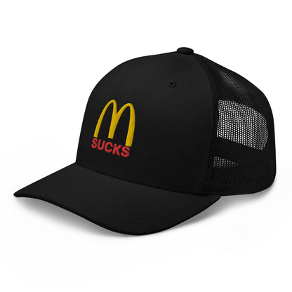 M Sucks Trucker Cap