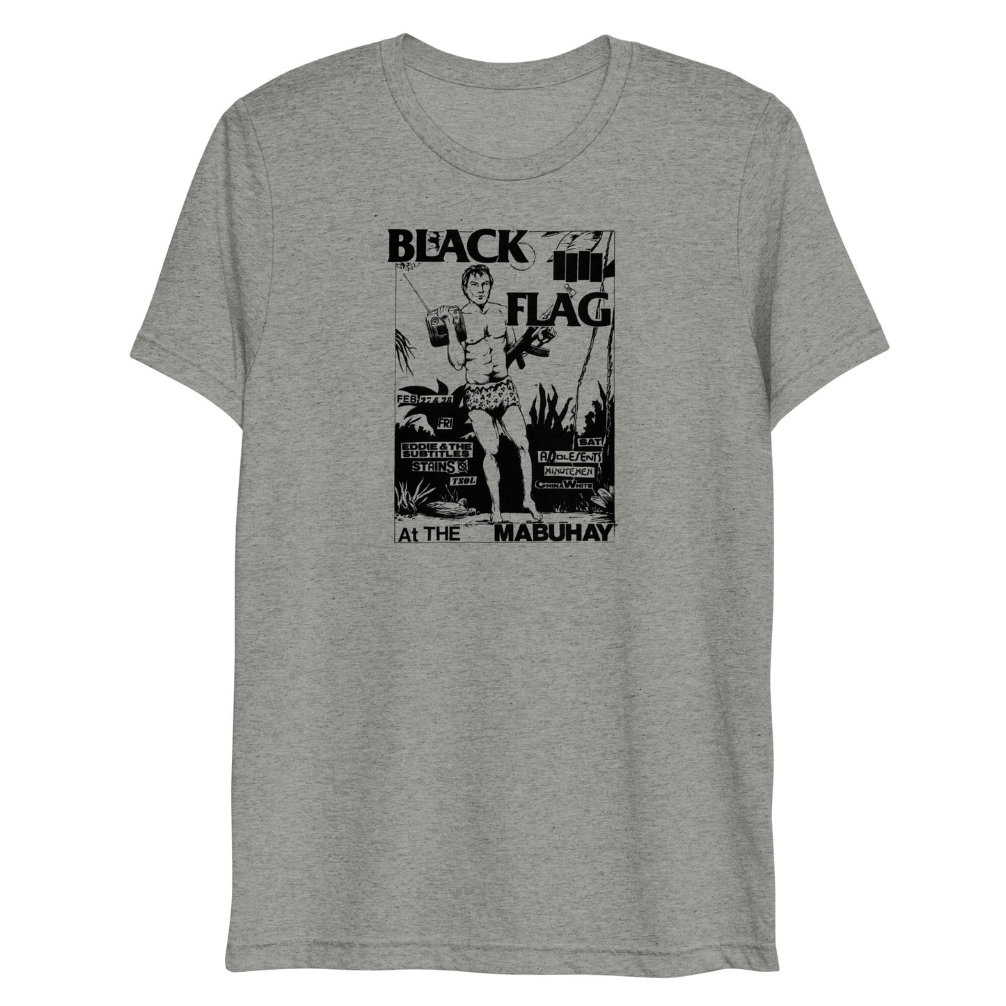 Black on Black Flag Short sleeve t-shirt