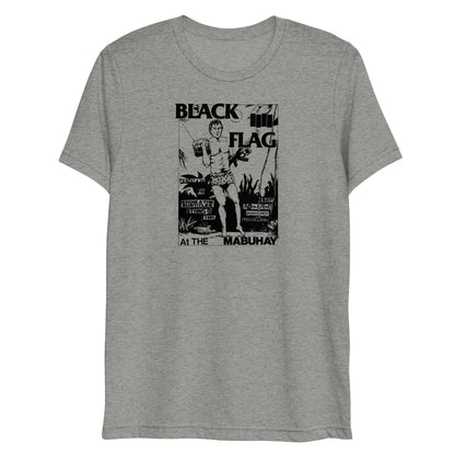 Black on Black Flag Short sleeve t-shirt