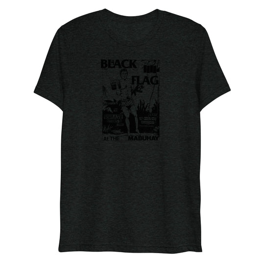 Black on Black Flag Short sleeve t-shirt