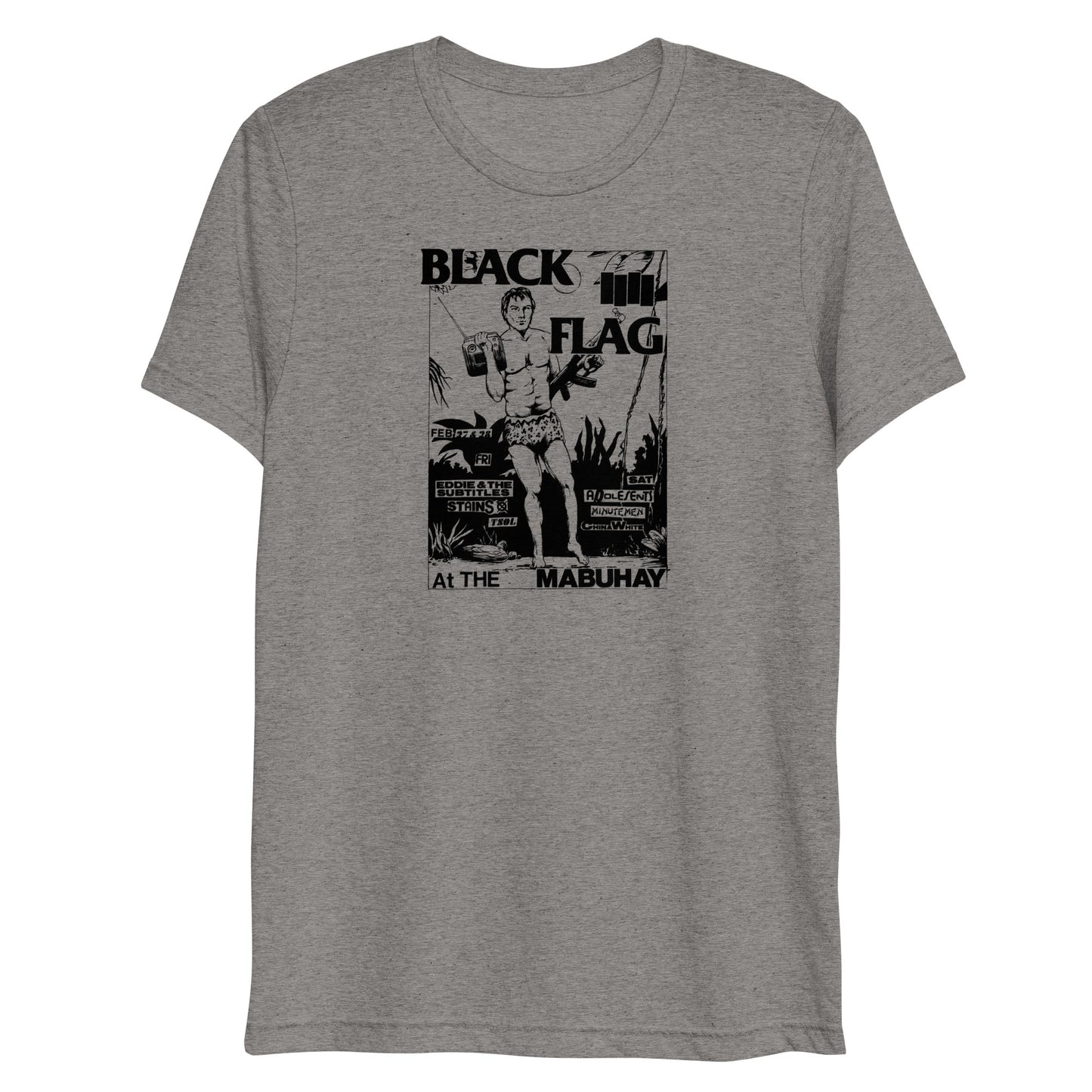 Black on Black Flag Short sleeve t-shirt