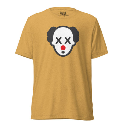 Dead Clown Tri-blend Short Sleeve T-shirt | Bold & Edgy Fashion